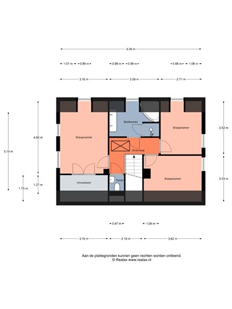 Floorplan - Dorpsstraat 50, 3751 ER Bunschoten-Spakenburg